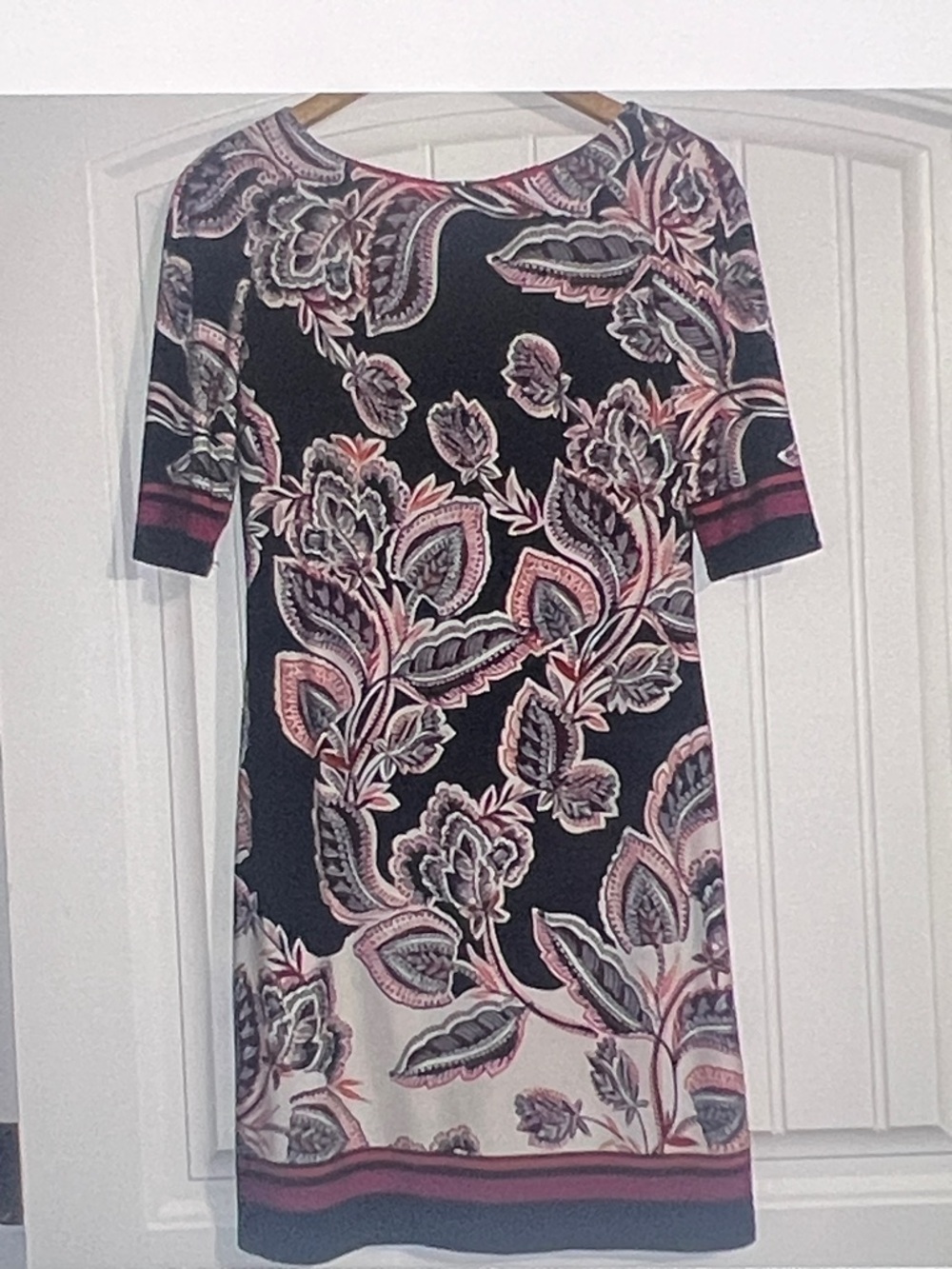 Eliza J Stretchy Exposed Zipper Dress
